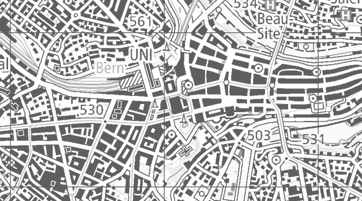 Kartenausschnitt: Bubenbergplatz 5A, 3011 Bern