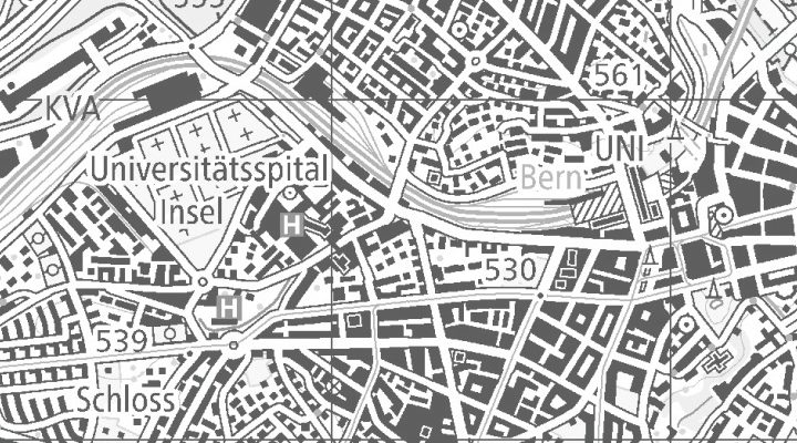 Kartenausschnitt: Freiburgstrasse 3, 3010 Bern