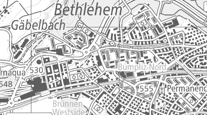 Kartenausschnitt: Riedbachstrasse 9, 3027 Bern