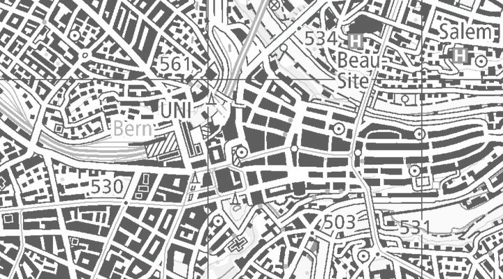 Kartenausschnitt: Schweizerhof-Passage 7, 3011 Bern