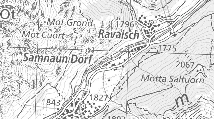 Kartenausschnitt: Dorfstrasse 30, 7563 Samnaun