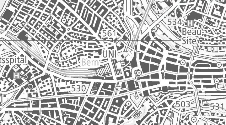 Kartenausschnitt: Neuengasse 15, 3001 Bern