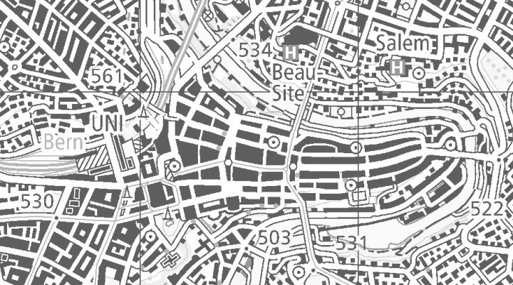 Kartenausschnitt: Zeughausgasse 12, 3011 Bern