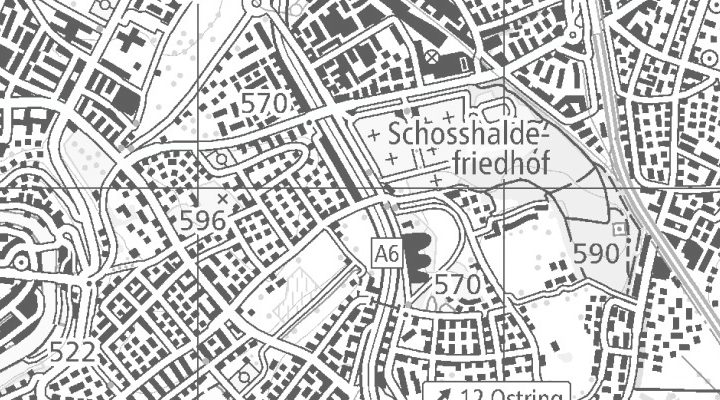 Kartenausschnitt: Schosshaldenstrasse 85, 3006 Bern