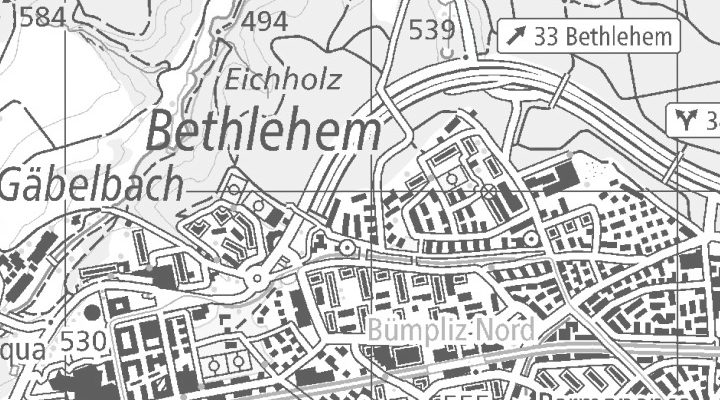 Kartenausschnitt: Murtenstrasse 350, 3027 Bern