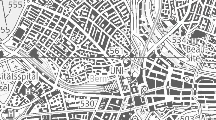Kartenausschnitt: Falkenplatz 3, 3012 Bern