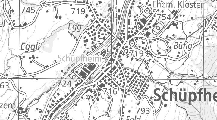 Kartenausschnitt: Chlosterbüel 9, 6170 Schüpfheim