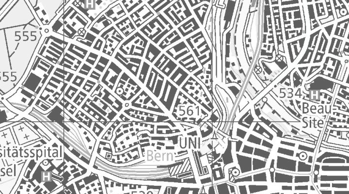 Kartenausschnitt: Hallerstrasse 10, 3012 Bern