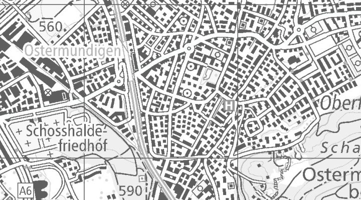Kartenausschnitt: Bahnhofstrasse 20, 3072 Ostermundigen