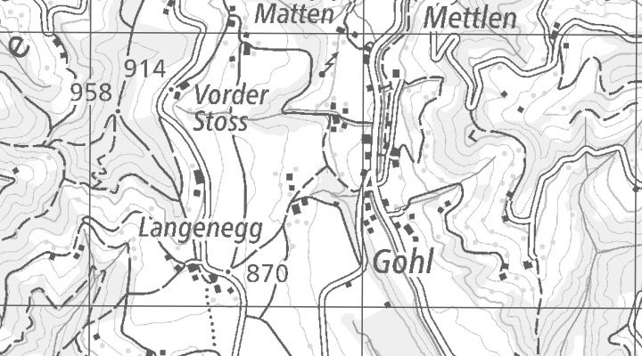 Kartenausschnitt: emmental