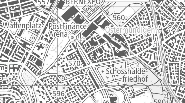 Kartenausschnitt: Libellenweg 4, 3006 Bern