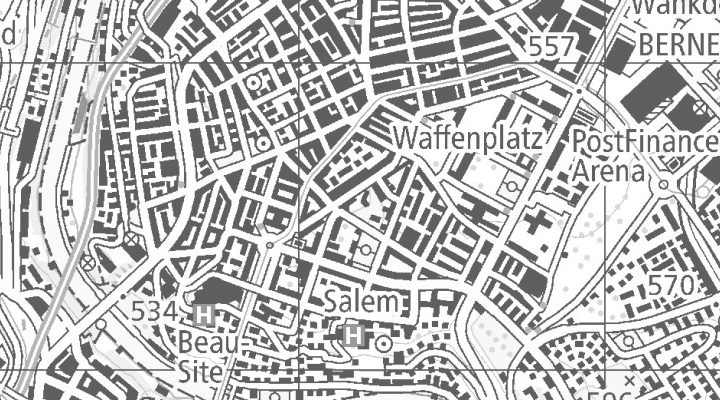 Kartenausschnitt: Beundenfeldstrasse 26, 3013 Bern
