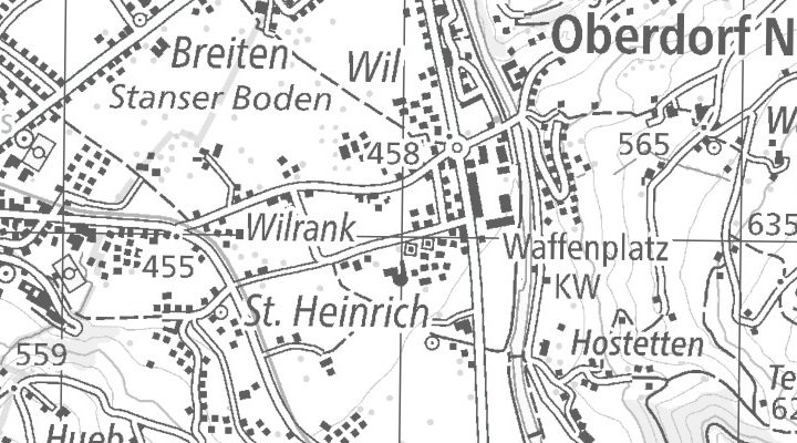 Kartenausschnitt: 6370 Region Nidwalden