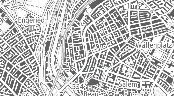Kartenausschnitt: Nordring 30, 3013 Bern