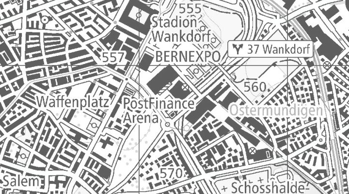 Kartenausschnitt: Mingerstrasse 12, 3014 Bern