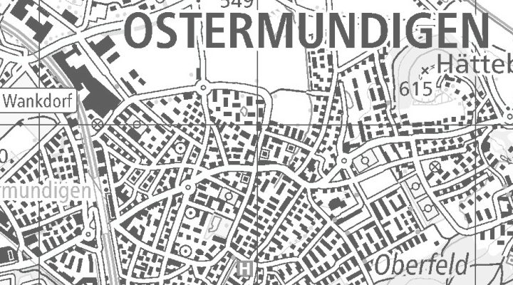 Kartenausschnitt: Unterdorfstrasse 5, 3072 Ostermundigen