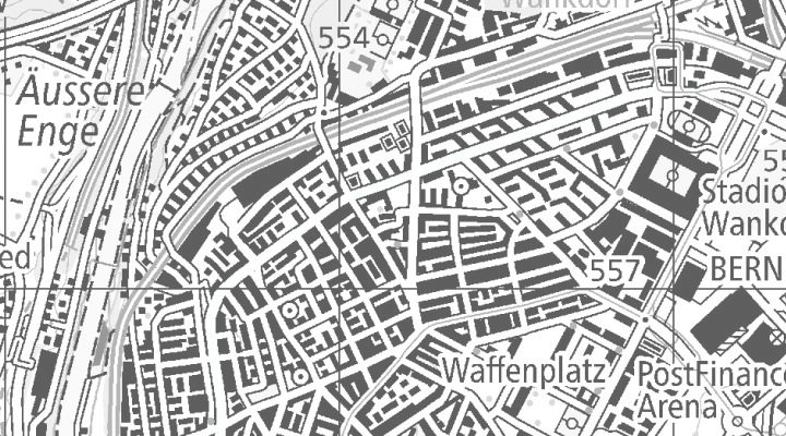 Kartenausschnitt: Am Guisanplatz 2, 3014 Bern