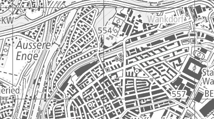 Kartenausschnitt: Wylerringstrasse 58, 3014 Bern