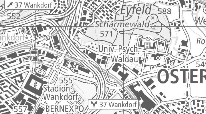 Kartenausschnitt: Wölflistrasse 5, 3006 Bern