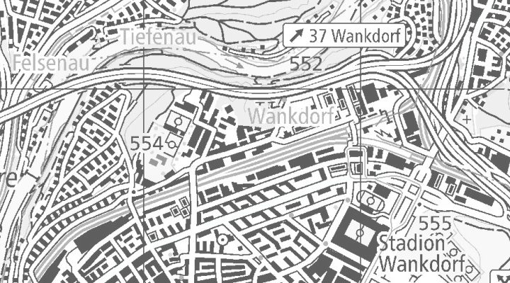 Kartenausschnitt: Stauffacherstrasse 77, 3014 Bern