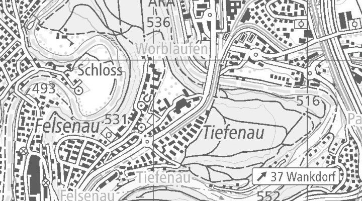 Kartenausschnitt: Tiefenaustrasse 120, 3004 Bern