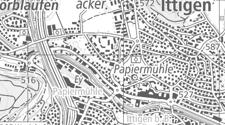 Kartenausschnitt: Grauholzstrasse 11, 3063 BE Ittigen