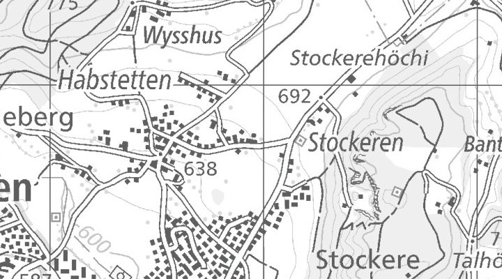 Kartenausschnitt: Dorfstrasse 93, 3065 Bolligen
