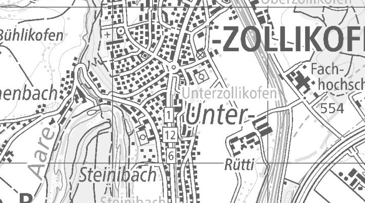 Kartenausschnitt: Lätternweg 30, 3052 Zollikofen