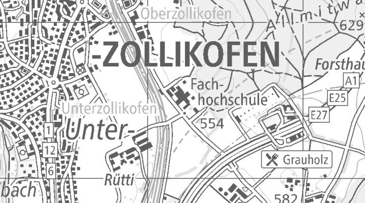 Kartenausschnitt: Länggasse 85, 3052 Zollikofen