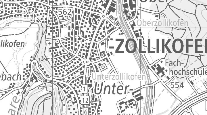 Kartenausschnitt: Molkereistrasse 19, 3052 Zollikofen