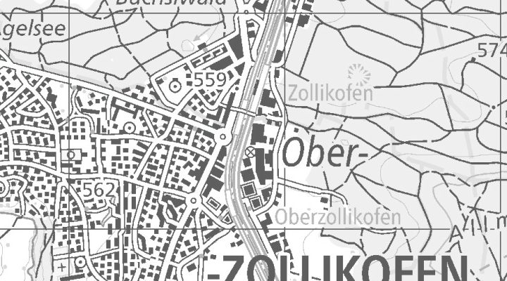 Kartenausschnitt: Eichenweg 49, 3052 Zollikofen