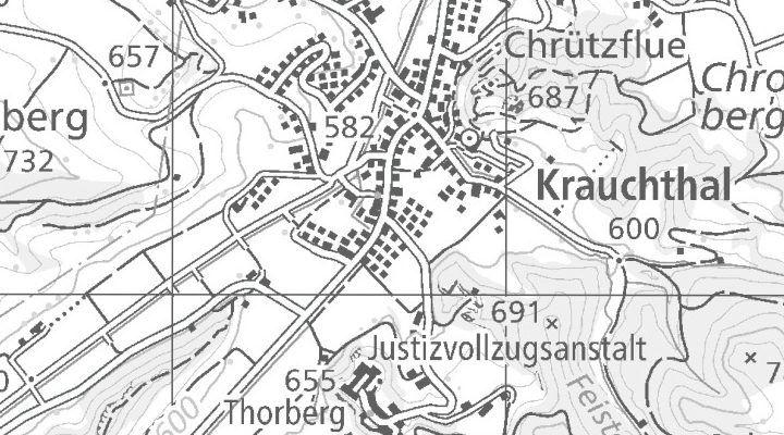 Kartenausschnitt: Thorbergstrasse 48, 3326 Krauchthal
