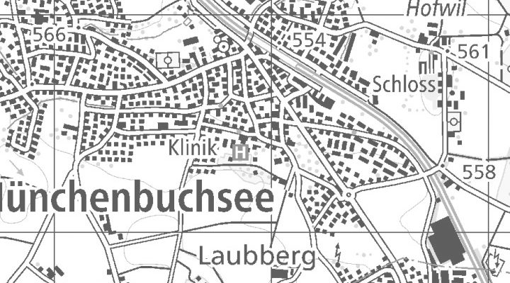 Kartenausschnitt: Fellenbergstrasse 34, 3053 Münchenbuchsee