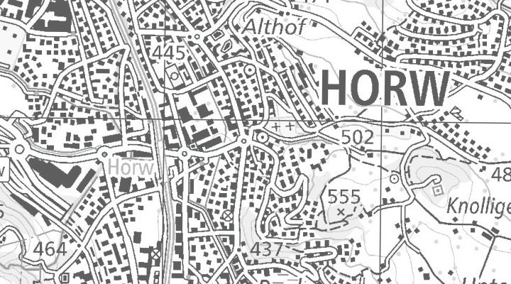 Kartenausschnitt: Ebenaustrasse 10, 6048 Horw