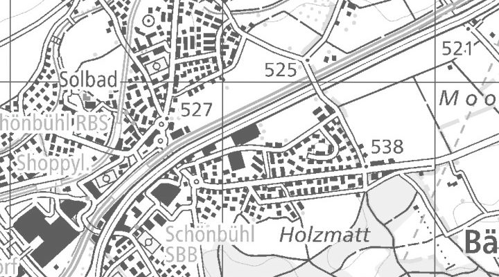 Kartenausschnitt: Grubenstrasse 11, 3322 Urtenen-Schönbühl