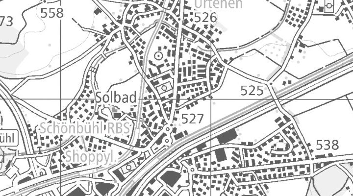 Kartenausschnitt: Solothurnstrasse 22, 3322 Urtenen-Schönbühl