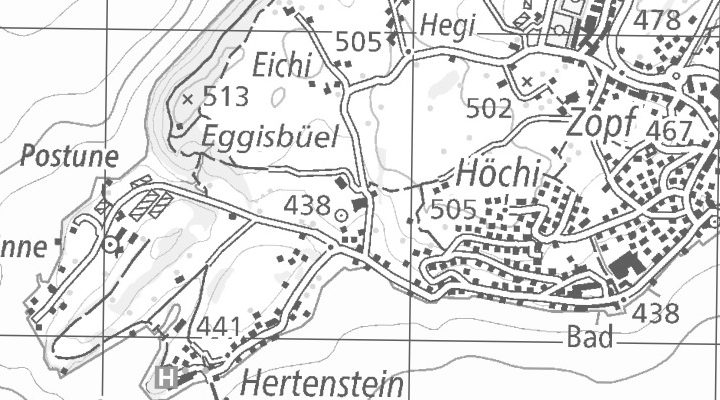 Kartenausschnitt: Eichistrasse 20, 6353 Weggis