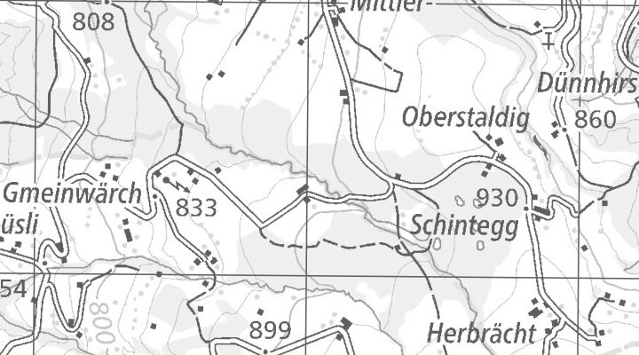 Kartenausschnitt: Postfach 135, 3818 Grindelwald
