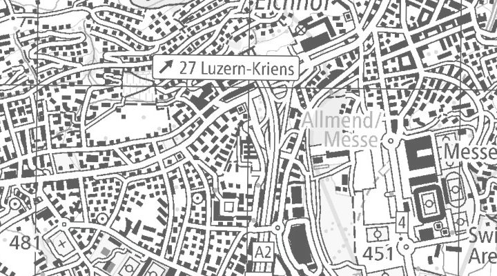 Kartenausschnitt: Eichwilstrasse 4, 6010 Kriens