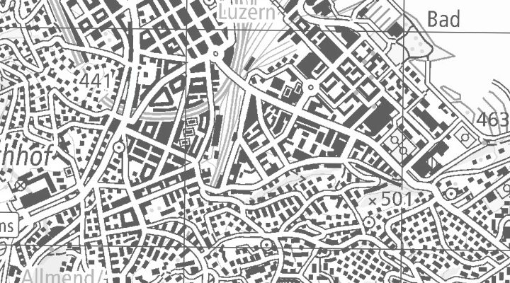 Kartenausschnitt: Unterlachenstrasse 32, 6005 Lucerne-Stadt