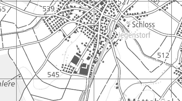 Kartenausschnitt: Bernstrasse 40, 3303 Jegenstorf