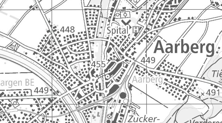 Kartenausschnitt: 3270 Region Seeland