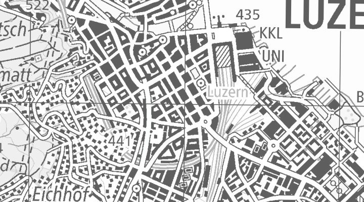 Kartenausschnitt: Winkelriedstrasse 39 600 39, 6003 Luzern