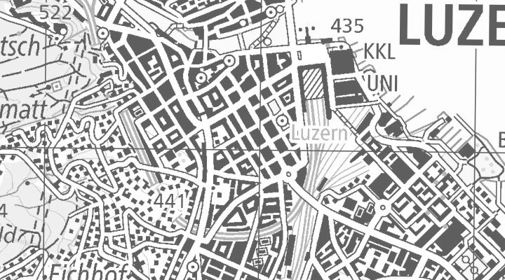 Kartenausschnitt: Winkelriedstrasse 37, 6003 Luzern