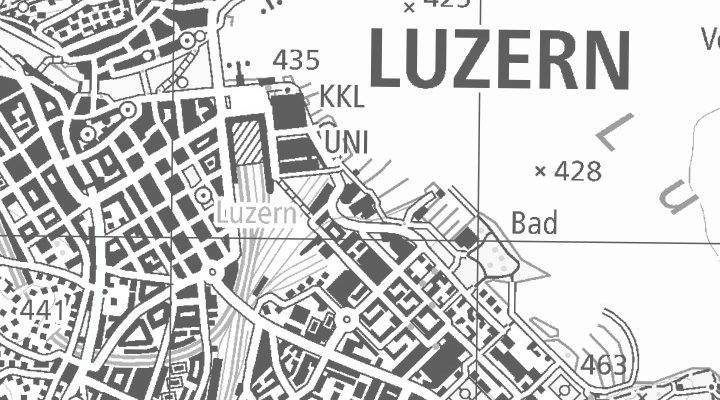 Kartenausschnitt: Werftestrasse 5, 6005 Luzern