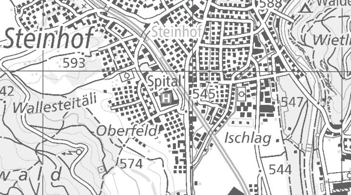 Kartenausschnitt: Oberburgstrasse 54, 3400 Burgdorf