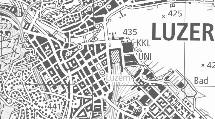 Kartenausschnitt: Zentralstrasse 4, 6003 Luzern