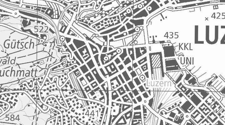 Kartenausschnitt: Hirschengraben 17, 6003 Luzern