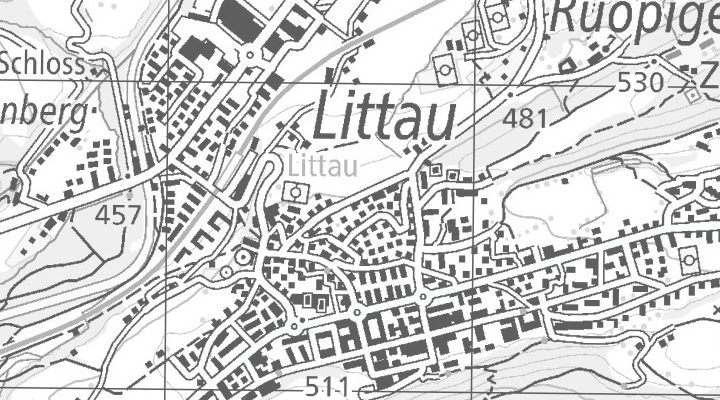Kartenausschnitt: 6014 Luzern