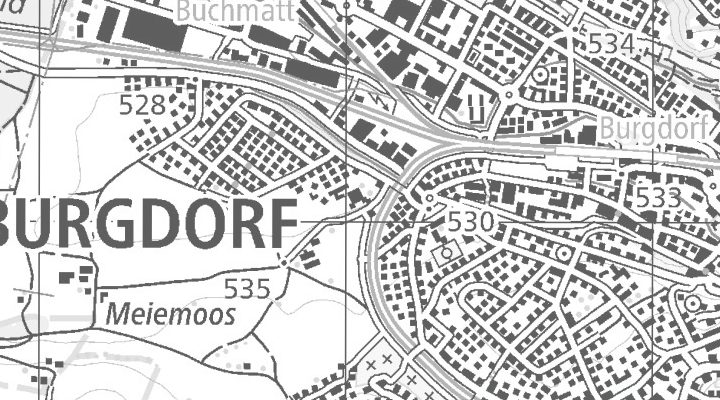 Kartenausschnitt: Lerchenbühlweg 9, 3400 Burgdorf